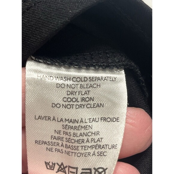 Anthropologie Flat Black Ruffle Puff Sleeve Pullover Shirt Top Women’s Sz S - Picture 9 of 12